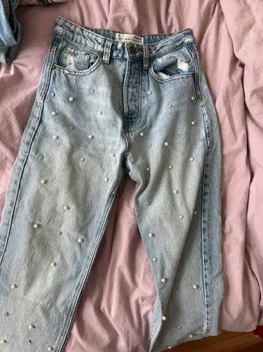 Stradivarius Pearl Jeans