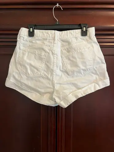 Wild Fable White High Rise Jean Shorts