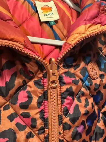 Farm Rio Reversible Hooded Puffer Coat