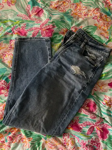 American Eagle Stretch Mom Straight Jean