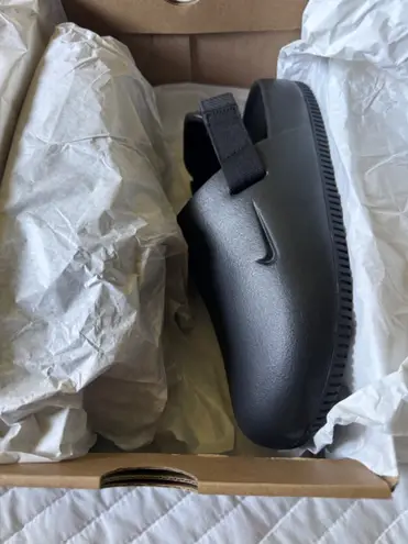 Nike Calm women’s mules size 7 black BRAND NEW WITH BOX
