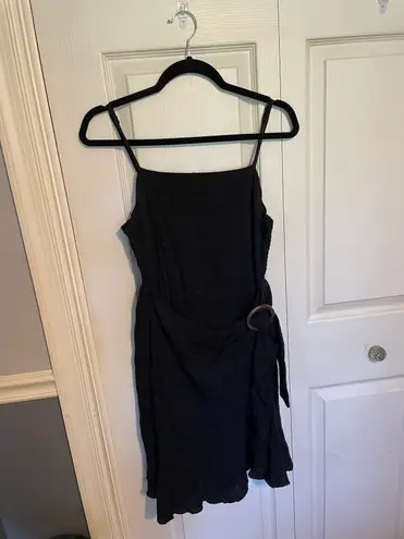 American Eagle Black Wrap Dress