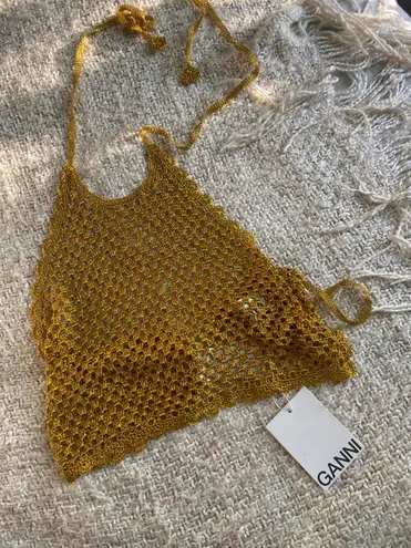 Ganni Knit Top Coachella Vibes