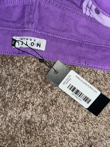 Motel Rocks purple jeans nwt