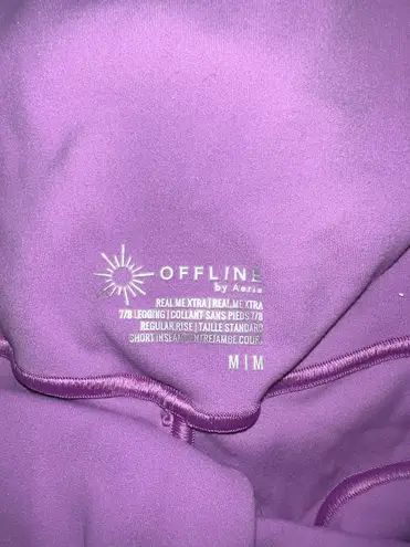 Aerie  Leggings OFFLINE High-Waisted by Twist Real Me 7/8 Medium - Image 4