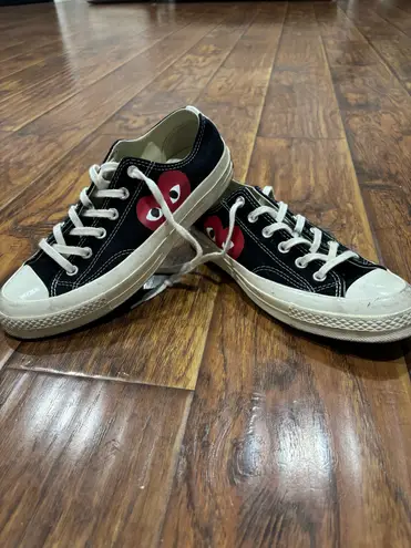 Converse Black Low  Play Classic One heart thumbnail 3
