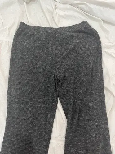 Target dark grey flare sweats