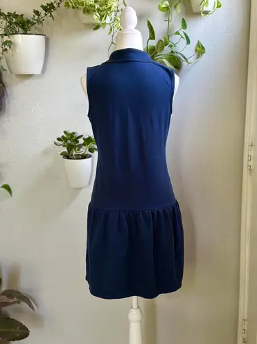 Brooks Brothers Navy Blue Sleeveless Polo Tennis Dress – Women’s Size S