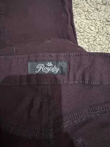 Royalty For Me  Dark Purple Skinny Jeans