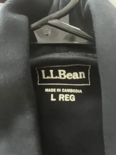 L.L.Bean  Size Large Black Turtleneck Shirt