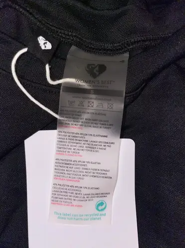 women's best Move Seamless Long Sleeve Crop Top / /Black/small