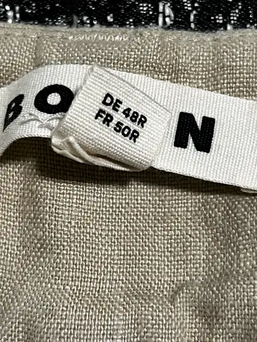 Boden USA Womens sz20-22R Boden 100% Linen wide leg capri pants 24" inseam