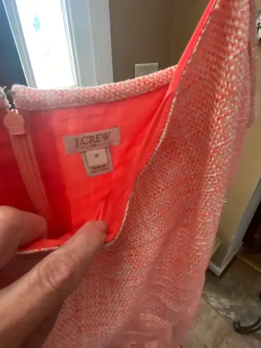 J.Crew  ORANGE SPAGHETTI STRAP DRESS SIZE 16