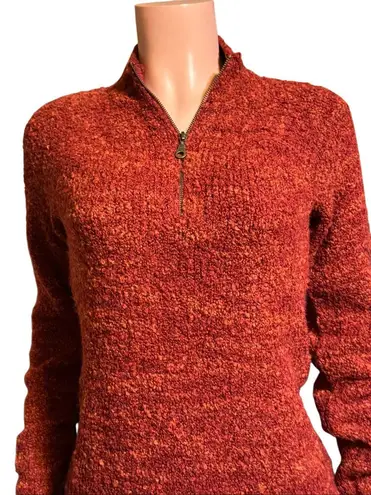 Pulp long sleeve jumper knit pullover sweater M Red Size M