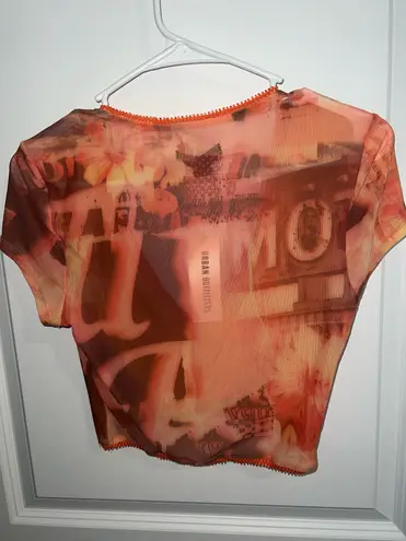 Urban Outfitters  Silence & Noise Mesh Top