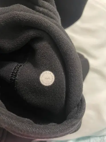 Lululemon Black Cropped Hoodie