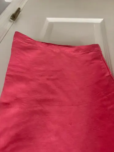 Sag Harbor size 18 pink elastic tie waist pants