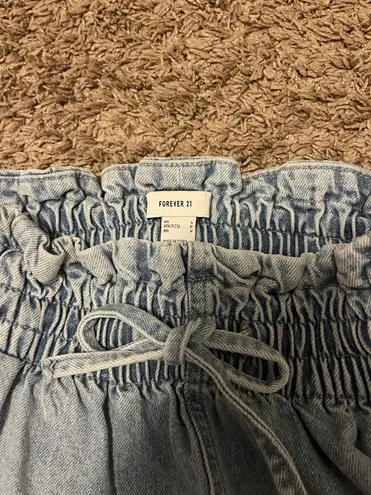 Forever 21 Mom Jeans Denim Shorts