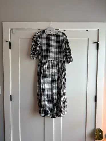 Monki ASOS gingham midi dress