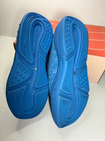 Easy Spirit Power Lace-Up Platform Sneakers Blue casual classic summer comfy