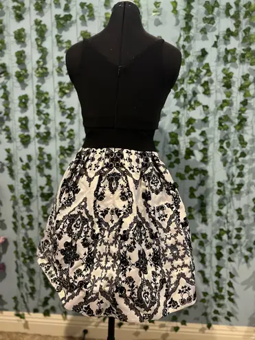 XScape Midi fit & flare formal dress