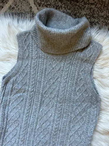 House of Harlow Sleeveless Turtleneck Sweater Dress