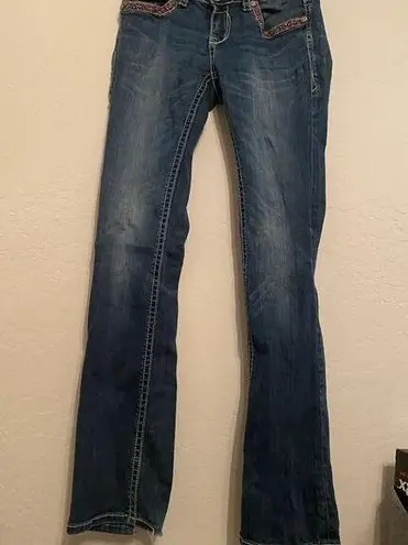 GRACE IN LA  "Bootcut" Jeans sz.26 raw hem