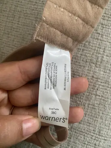 Warner Brothers NWT Warners Blissful Benefits Cooling Wire free Bra Size 38c