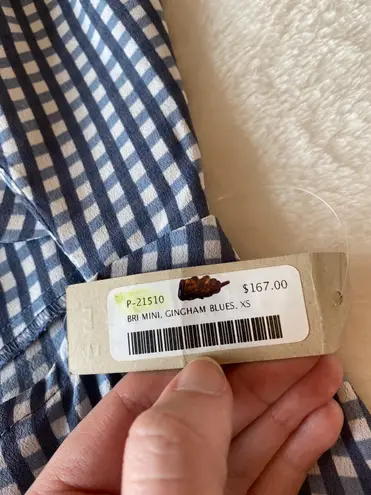 Flynn Skye Open Cut Gingham Mini Dress