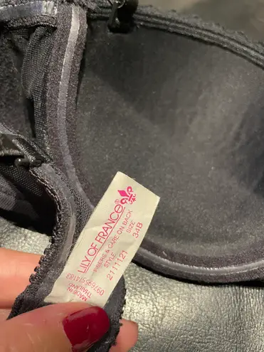 Lily Of France Vintage Wide square Whimsygoth Coquette retro 50s minimalist bra rockabilly Y2K Balconette 80s