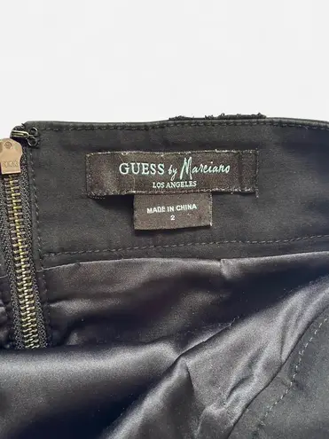 Guess by Marciano Strapless Black Mini Dress – Size 2