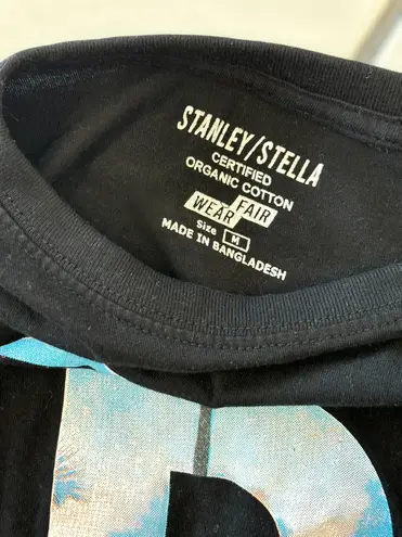 Stanley/Stella Unisex Adult’s Medium Black Lightweight Long Sleeve Cotton Tshirt