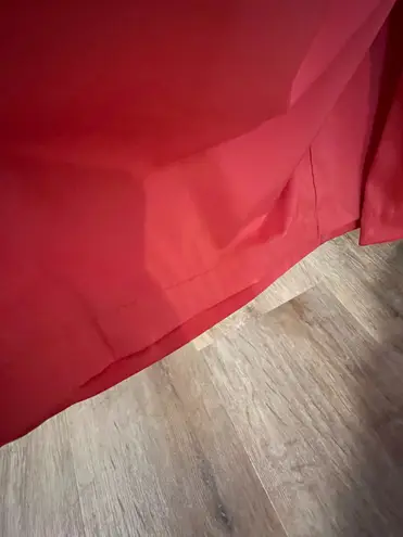 Aidan Mattox Origami Sweetheart Strapless Gown