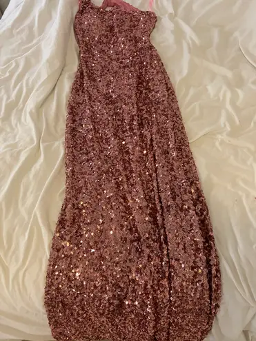 La Femme Sequin Gown