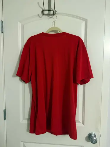 Pabst Blue Ribbon Vintage Beer Cool Red T Shirt Size XL Short Sleeve Cotton USA