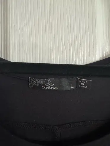 prAna Foundation Scoop Neck Tank Black