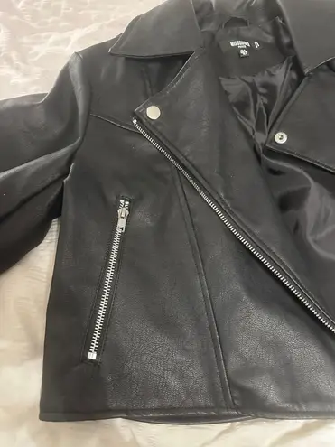 Missguided Jacket Leather