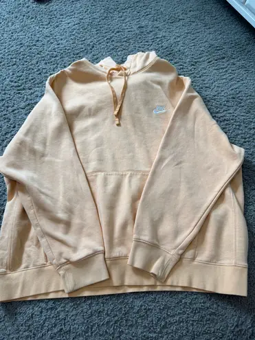 Nike Orange  Sweatshirt Hoodie thumbnail 1