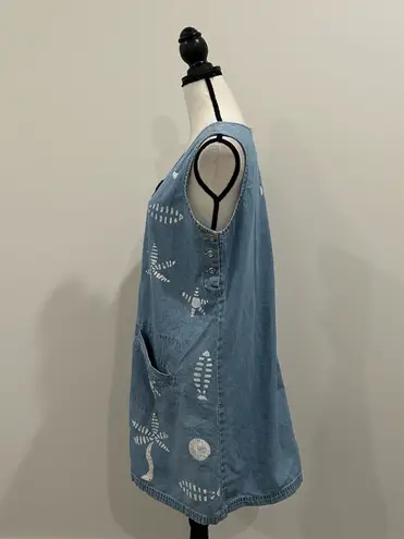 Magic Vintage Sleeveless Denim Dress