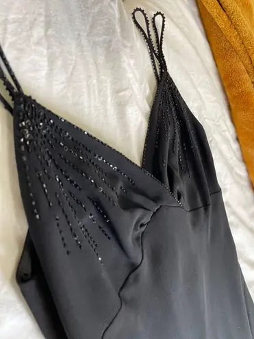 Thrifted Vintage Dress Black Size M