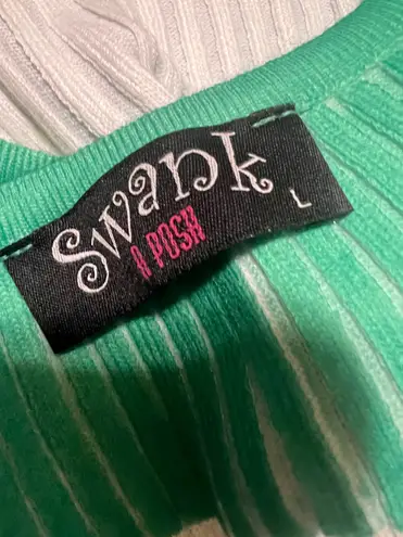 Swank Green Skirt Set Size L