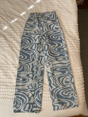 SheIn Patterned Jeans