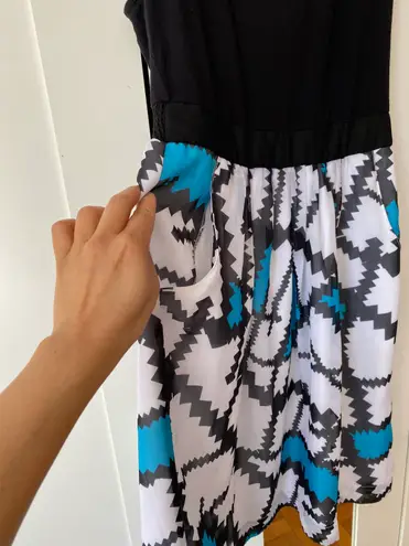 New York And Company Fit and Flare dress size S