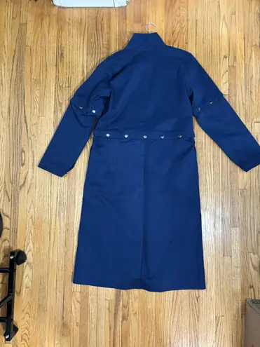 & Other Stories NWT The Drop Navy Blue Utility Coat thumbnail 3