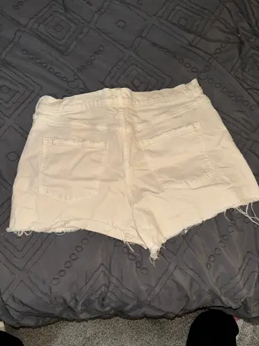 Target Tan Jean Shorts