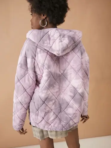 Urban Outfitters Freja Quilted Hooded Jacket