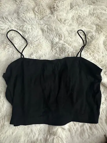 5 different black tank tops