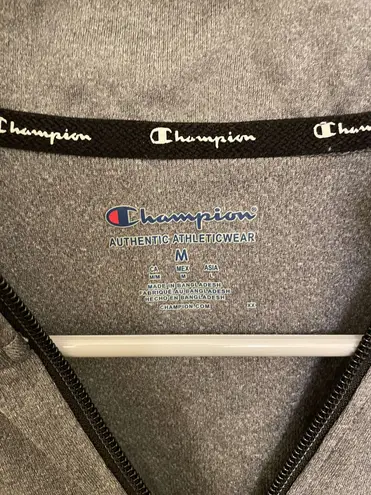 Champion University Of Cincinnati Gray  Quarter Zip