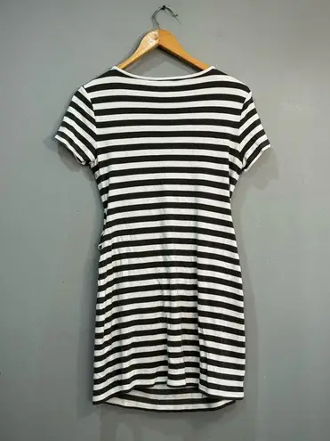 Green 41 Hawthorn Striped S/S Dress Size L EUC Size L