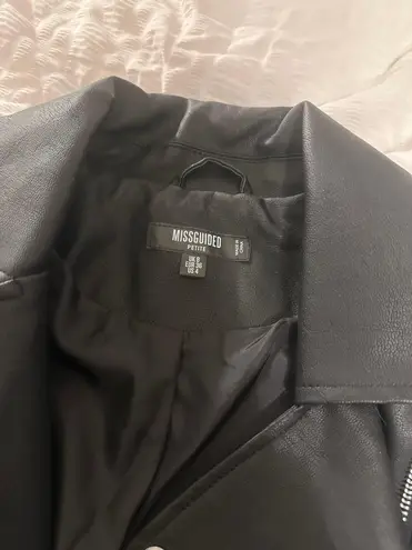 Missguided Jacket Leather